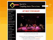 Tablet Screenshot of bearandcompany.ca